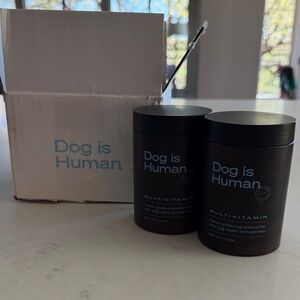 Two NEW and sealed dog is human Multivitamin for Dogs